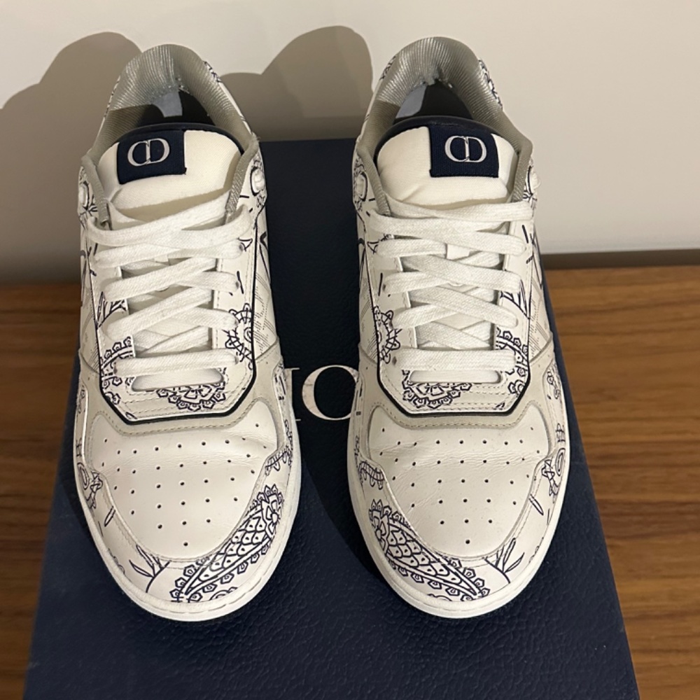 DIOR B27 SNEAKER Low-Top CALF GALAXY MENS SZ 42-SIZE 9 - Picture 7 of 9